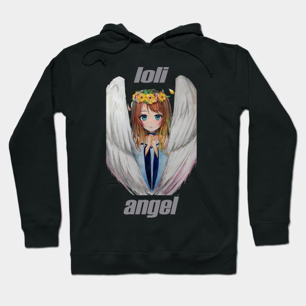 An angel loli Hoodie by ss_art1